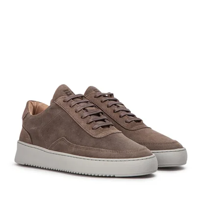 Filling Pieces Low Mondo Ripple Nardo Suede (Braun)