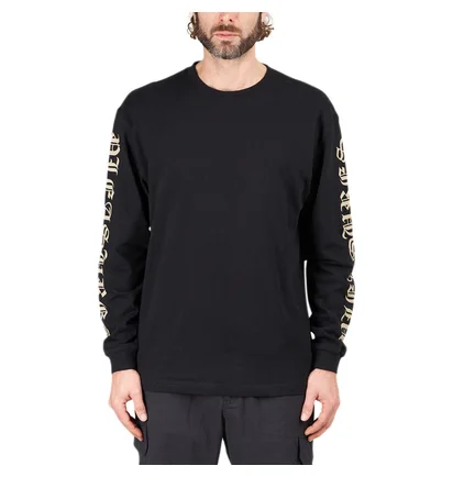 Pleasures Old E Heavyweight Longsleeve (Schwarz)