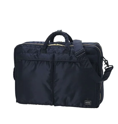 Porter by Yoshida Tanker 3Way Briefcase (Blau) – Porter-Yoshida Co.