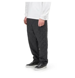 Snow Peak Recyled Nylon Ripstop Down Pants (Schwarz)