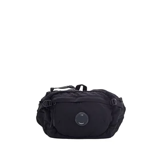 C.P. Company Nylon B Crossbody Pack (Schwarz)