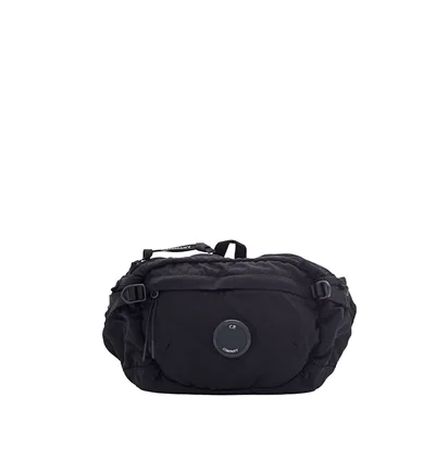 C.P. Company Nylon B Crossbody Pack (Schwarz)