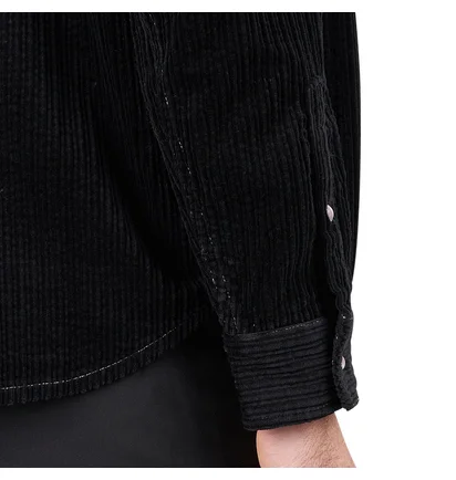 Brain Dead Organic Panel Ranch Shirt (Schwarz)