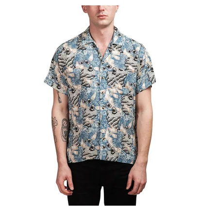 Brain Dead Hawaiian Shirt (Blau)