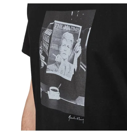 Chrystie NYC Quentin De Briey Photo T-Shirt (Schwarz)