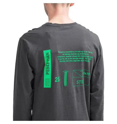 Han Kjobenhavn Artwork Longsleeve (Schwarz)
