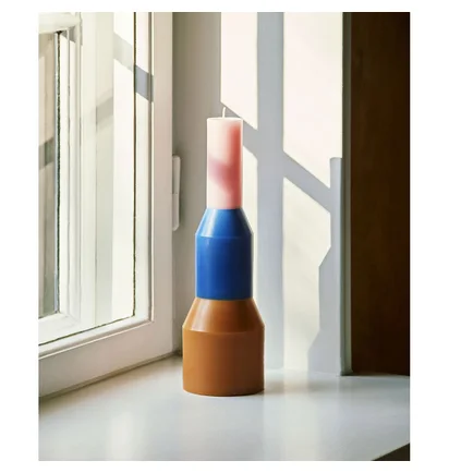 HAY Pillar Candle / L (Multi)