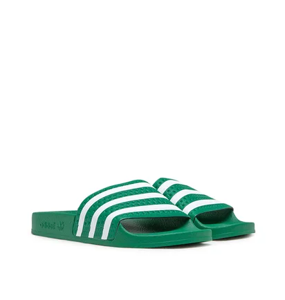 adidas WMNS Adilette (Grün / Weiß)