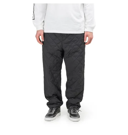 Snow Peak Recyled Nylon Ripstop Down Pants (Schwarz)