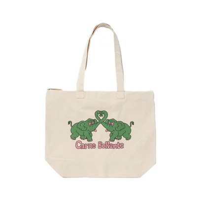 Carne Bollente Elefun Tote (Beige)