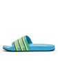 adidas Adilette Premium 'Aqua' (Blau / Gelb)