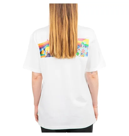 Converse Find your pride Grafik T-Shirt (Weiß)