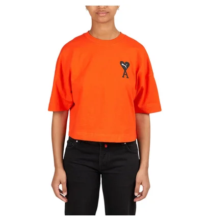 Puma x Ami Paris WMNS Graphic Tee (Orange)