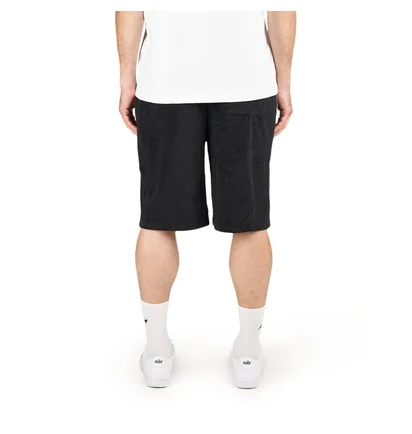 Yardsale Velour Shorts (Schwarz)