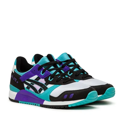 Asics Sportstyle Gel-Lyte III OG (Lila / Türkis / Schwarz)