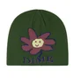 Dime Cute Flower Skull Cap Beanie (Grün)