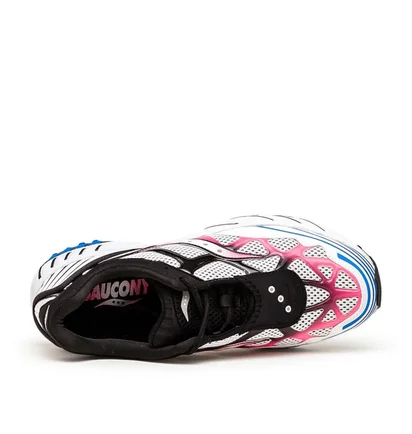Saucony Grid Web (Weiß / Schwarz / Pink / Blau)