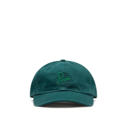by Parra Script Logo 6 Panel Hat (Grün) – by Parra text_image_alt 2