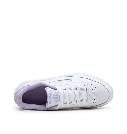 Reebok WMNS Club C 85 (Weiß / Flieder)
