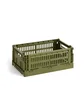HAY Colour Crate S (Oliv)