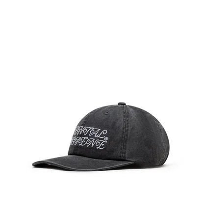 Obey Pigment Mental 6 Panel Strapback (Schwarz)