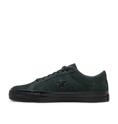 Converse One Star Pro Classic Suede (Dunkelgrün / Grau)