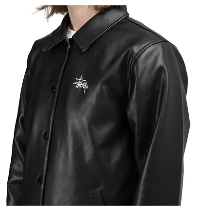 Stüssy WMNS Pu Coach Jacket (Black)