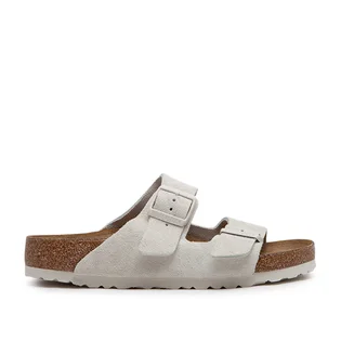 Birkenstock Arizona Soft Footbed Suede (Hellgrau)