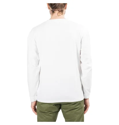 Edwin Imprint TS LS Cotton Single Jersey (Weiß)