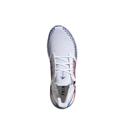 adidas Ultraboost 20 (Weiß / Rot / Blau)
