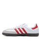 adidas Samba OG (Weiß / Rot / Grau)