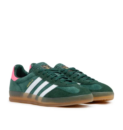 adidas WMNS Gazelle Indoor (Grün / Pink / Gum)
