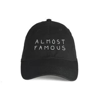 NASASEASONS Cap 'Almost Famous' (Schwarz / Weiß)