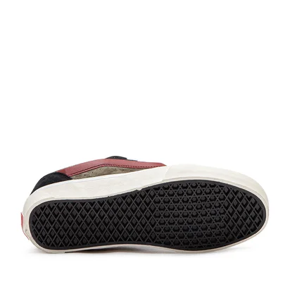 Vans Vault Knu-Skool LX (Oliv / Schwarz / Rot)