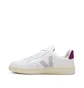 Veja WMNS V-12 Leather (Weiß / Rosa)