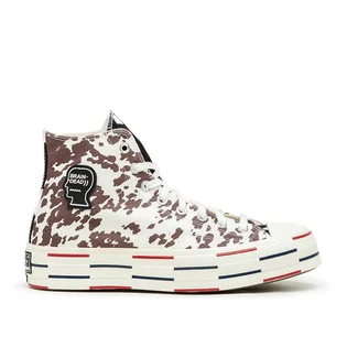 Converse x Brain Dead Chuck 70 Hi (Creme / Schwarz)