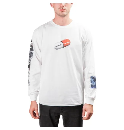 Flagstuff ''Capsule'' L/S Tee (Weiß)