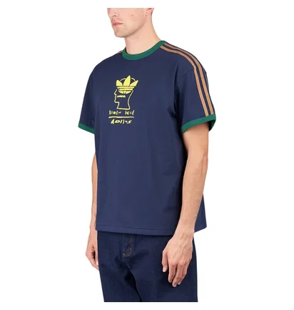 adidas x Brain Dead T-Shirt (Navy)