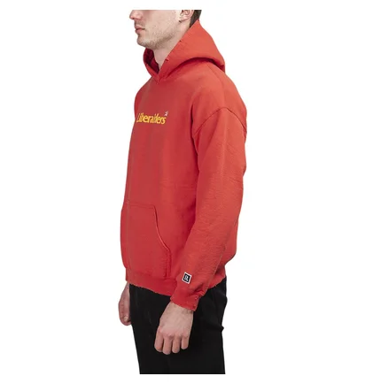 Liberaiders Hammer And Sickle Logo Hoodie (Rot)