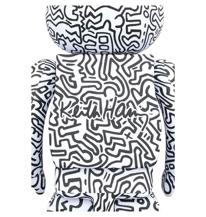 Medicom 100% + 400% Keith Haring #4 Be@rbrick Toy