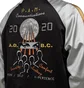 P.A.M. Team Work Reversible Satin Jacket (Schwarz / Grau)