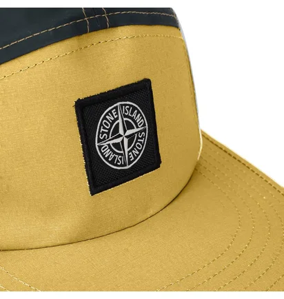 Stone Island Tela Placcata Bicolore Cap (Multi)