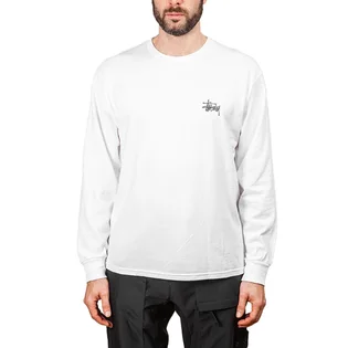 Stüssy Basic Stüssy L/S Tee (Weiß)