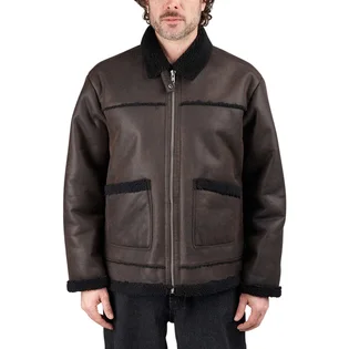 Rassvet Faux Shearling Coat (Braun)