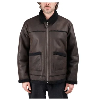 Rassvet Faux Shearling Coat (Braun)
