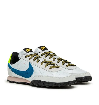 Nike Waffle Racer (Weiß / Blau / Gelb)