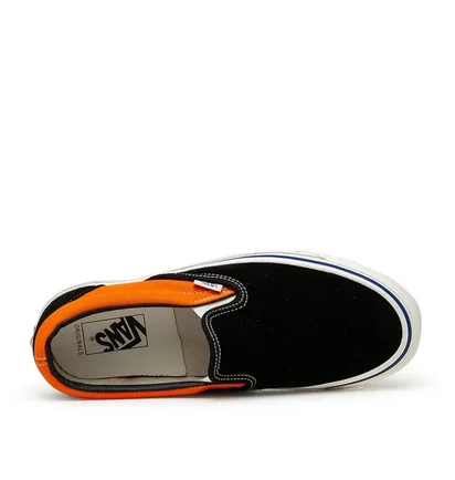 Vans Vault UA OG Classic Slip-on LX (Schwarz / Orange)