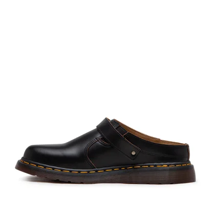 Dr. Martens Isham Vintage Smooth Leather Slingback Mules (Schwarz)