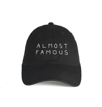 NASASEASONS Cap 'Almost Famous' (Black / White)