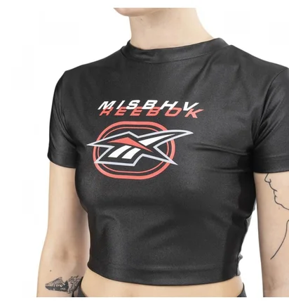 Reebok X MISBHV WMNS Cropped Tee (Schwarz)